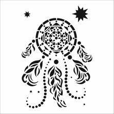 Stencil Sarayi Boyama Şablon Figür - 4602