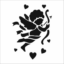 Stencil Sarayi Boyama Şablon Figür - 7924
