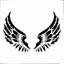 Stencil Sarayi Boyama Şablon Figür - 4572