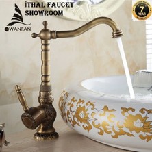 OEM Banyo Lavabo Bataryası Antik Çanak Lavabo Uyumlu Uzun Model Yeni 7 Yıl Garantili