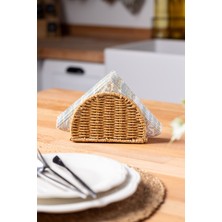 FH finehome Golfo Rattan Peçetelik Oval