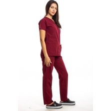 Simirna Üniforma Cerrahi Doktor Hemşire Scrubs Forma Takım