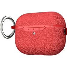 ZORE Air Pods Pro 2 Kılıf Airbag 03 Silikon-Kırmızı