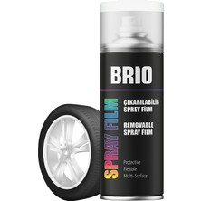 Brio Sprey Boya Çıkarılabilir Opak Beyaz 400 Ml