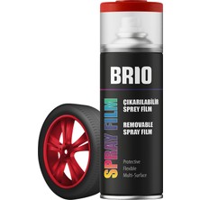 Brio Sprey Boya Çıkarılabilir Opak Kırmızı 400 Ml