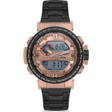 Comwatch Erkek Spor Kol Saati Çelik Kasa Çelik Kordon Analog & Dijital Fonksiyon Alarm LED Işık Takvim Kronometre Fonksiyonları Aktif Çalışır