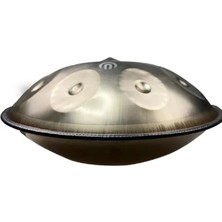 Bade Müzik Hang Drum, Handpan Space Drum Nitrided Altın Seri Steel Drum 9 Tonlu 22 Inç