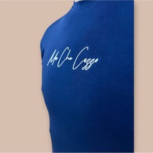 Erkek  Slim Fit Enjeksiyon Baskılı Pamuklu T-Shirt