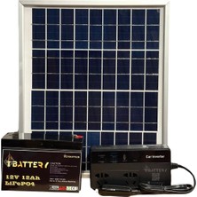 Ibattery Solar Sistem - Ibattery 12V 12Ah Lifepo4 Akülü