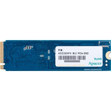 Apacer AS2280P4 512GB 2100/1500MB/S Nvme Pcıe GEN3X4 M.2 SSD Disk (AP512GAS2280P4-1)