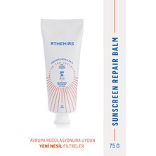 ATHENIAS Sunscreen Repair Balm SPF30+ Kuruluk ve Leke Karşıtı Nemlendirici Güneş Koruyucu Balm 75 gr