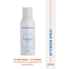 ATHENIAS Panthenol Spray Güneş Sonrası E Vitamini ve Aloe Vera Kızarık Karşıtı Aftersun 150 ml