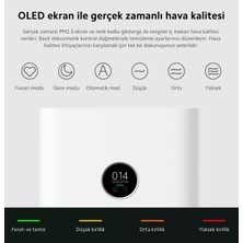 Xiaomi Hepa Filitreli Anti Alerjik Akıllı Hava Temizleyici 48M2 Etkili Alan Virüs Polan Hapseder Wi-Fi ve Sesli Kontrol Lambader Hediyeli