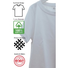 Fuddy Moda Bluey ve Bingo Baskılı Çocuk Tişört, Unisex Çizgi Film Baskılı Bebek T-Shirt