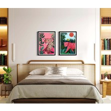 Decotorium Çerçeveli Tablo Anımal Kıngdom-Leo Serisi Mdf Tablo LEO/202