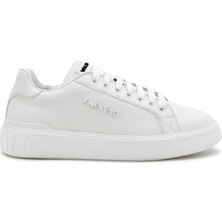 Valentino Beyaz Erkek Deri Sneaker Rey