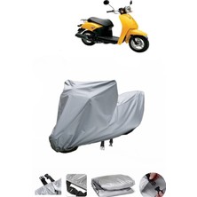 Wovex Honda Today 50  Su Geçirmez Motosiklet Brandası Arka Çanta Uyumlu Değildir