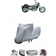 Wovex Honda Vf 750 C Magna  Su Geçirmez Motosiklet Brandası Arka Çanta Uyumlu Değildir