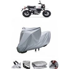 Wovex Honda Monkey 125  Su Geçirmez Motosiklet Brandası Arka Çanta Uyumlu Değildir