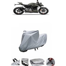 Wovex Ducati Streetfighter V2  Su Geçirmez Motosiklet Brandası Arka Çanta Uyumlu Değildir