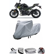Wovex Kawasaki Z 400  Su Geçirmez Motosiklet Brandası Arka Çanta Uyumlu Değildir