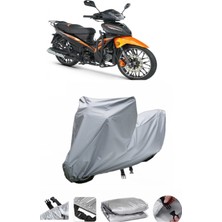 Wovex Rks Sniper 50 Pro x  Su Geçirmez Motosiklet Brandası Arka Çanta Uyumlu Değildir