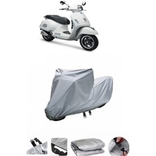 Vespa Gts 150 Abs  Su Geçirmez Motosiklet Brandası Arka Çanta Uyumlu Değildir