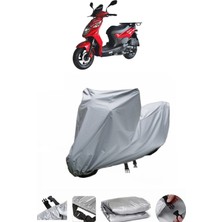 Sym Xpro Cargo 125  Su Geçirmez Motosiklet Brandası Arka Çanta Uyumlu Değildir