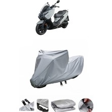 Wovex Kymco Xtown 250 Ct  Su Geçirmez Motosiklet Brandası Arka Çanta Uyumlu Değildir