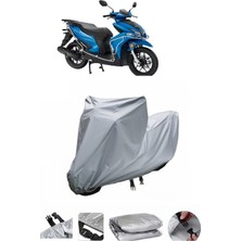 Wovex Kanuni Rs 125  Su Geçirmez Motosiklet Brandası Arka Çanta Uyumlu Değildir