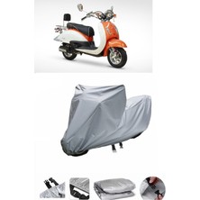 Asya As 125  Su Geçirmez Motosiklet Brandası Arka Çanta Uyumlu Değildir