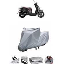 Qj Ltm 125  Su Geçirmez Motosiklet Brandası Arka Çanta Uyumlu Değildir