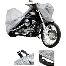 Qj Ltm 125  Su Geçirmez Motosiklet Brandası Arka Çanta Uyumlu Değildir