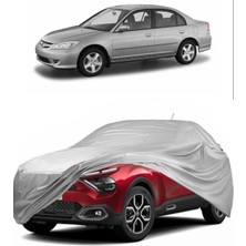 Autolion Honda Civic Sedan Uyumlu Miflonlu Oto Branda Premium Kalite Araba Brandası (2002-2006)