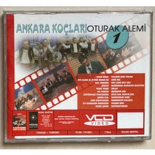 Ankara Koçları Oturak Alemi 1 CD (Jelatininde Orjnal Dönem Baskı Sıfır Cd)