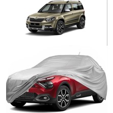 Autolion Skoda Yeti Uyumlu Miflonlu Oto Branda Premium Kalite Araba Brandası