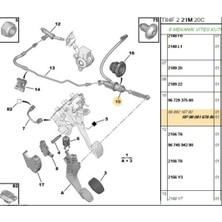 Psa Debriyaj Üst Merkezi 3008 5008 Partner Tepee Berlingo (9808167880-8743.53)