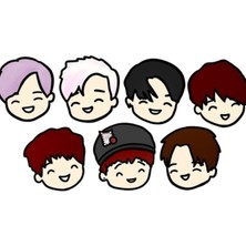 Jeronkarji Bts Hormon Savaşı Fanart Tablo Ahşap Poster Dekoratif KOD1893