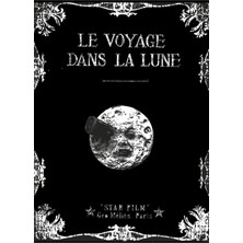 Jeronkarji A Trip To The Moon (Le Voyage Dans La Lune) — Tribute Tablo Ahşap Poster Dekoratif
