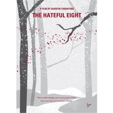 Jeronkarji NO502- Hateful Eight Tablo Ahşap Poster Dekoratif