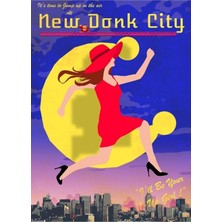 Jeronkarji Yeni Donk Şehri Tablo Ahşap Poster Dekoratif