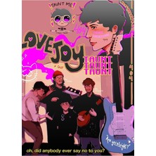 Jeronkarji Lovejoy Band Tshirt - Lovejoy Band Afiş - Lovejoy Band Sticker Tablo Ahşap Poster Dekoratif