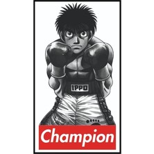 Jeronkarji Hajime No Ippo The Champion Tablo Ahşap Poster Dekoratif