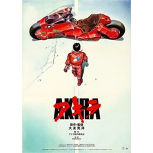 Jeronkarji Akira - Retro Japon Film Posteri Tablo Ahşap Poster Dekoratif