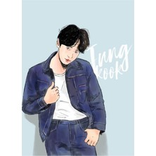Jeronkarji Jungkook Sahte Aşk Tablo Ahşap Poster Dekoratif