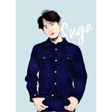 Jeronkarji Suga Sahte Aşk Tablo Ahşap Poster Dekoratif KOD3936