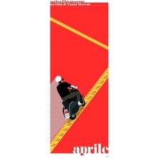 Jeronkarji Nanni Moretti's Aprile Tablo Ahşap Poster Dekoratif