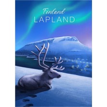 Jeronkarji Fin Laponyası Tablo Ahşap Poster Dekoratif