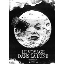 Jeronkarji A Trip To The Moon (Le Voyage Dans La Lune) Tablo Ahşap Poster Dekoratif