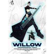 Jeronkarji Söğüt - Şeffaf Ruh Tablo Ahşap Poster Dekoratif